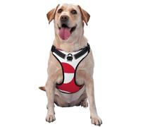 Grand gilet de traction imprimé drapeau du Groenland pour animaux de compagnie à porter lors de la promenade du chien ou de l'escalade des montagnes