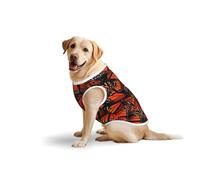 Grand gilet pour animaux de compagnie imprimé monarque papillons, respirant, léger, doux et confortable, sans manches