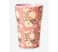Grand gobelet en mélamine ALISON FLOWER rice, 400 ml blush TU