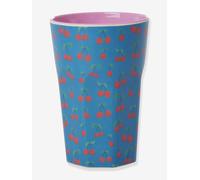 Grand gobelet en mélamine CHERRY LOVE rice 400 ml bleu électrique TU