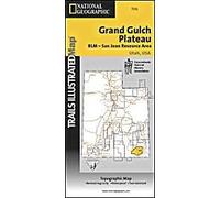 Grand Gulch, Cedar Mesa Plateau Map [Blm - Monticello Field Office]