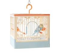 Grand habitat de cage à oiseaux, aire de jeu ventilée pour perroquet, station d'alimentation pour perchoirs, enclos d'activités de volière spacieux, logement en métal pour animaux domestiques, pour
