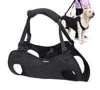 Grand harnais d'assistance pour chien - Rééducation réglable, gilet de levage, sangle de soutien avec poignée épaisse - Ceinture d'aide à la mobilité créative et durable pour les personnes âgées, les