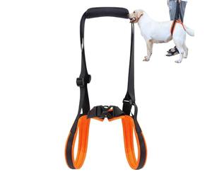 Grand harnais de levage de mobilité pour chien - Sangles réglables, poignée souple | Convient pour les petits chiens blessés et blessés escaliers de voiture intérieur extérieur hydrothérapie randonnée