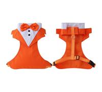 Grand Harnais pour Chien sans Traction, Conception pour Petits Chiens, Marche Facile, de Mariage, Chiots, Gilet réglable, Respirant