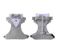 Grand Harnais pour Chien sans Traction, Conception pour Petits Chiens, Marche Facile, de Mariage, Chiots, Gilet réglable, Respirant