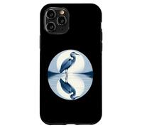 Grand héron Bleu Miroir dans l'eau Coque pour iPhone 11 Pro
