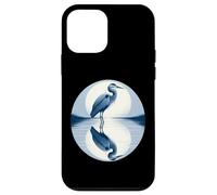 Grand héron Bleu Miroir dans l'eau Coque pour iPhone 12 Mini
