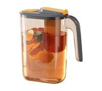 Grand infuseur de fruits WatrrPitcher - Verseuse d'infuseur résistant à la chaleur de 2600 ml | Récipient à boissons durable pour l'eau de saveur de jus de glace, idéal pour pique-nique ou pique-nique