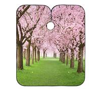 Grand Jardin De Cerisiers Cape De Coupe Anti-Taches Cape De Cheveux Imperméable Blouse Coiffeur Pour Coiffeurs Barber Salon 140X168Cm