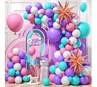 Grand jeu de ballons pour guirlande Beauty Pink 70pcs