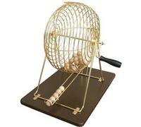 Grand Jeu de loto en bois avec sphère de 31 cm G