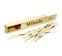 JeuJura – Mikado géant en bois 50 cm – Coffret en bois