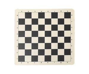 Grand Jeu de pièces de Jeu en Vinyle - Tapis de Jeu pour leçon d'équipement Amusant, Planche à Pliable Enroulable, Cadeau de Table Compact Standard, Accessoire d'échecs Portable | Taille