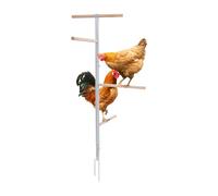 Grand jouet pour poulailler, support de poulet, perchoir, accessoires de poulailler avec prise de terre, pour volaille, poulet, perroquet, dinde