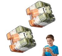 Grand Labyrinthe 3D Maze Cube, Labyrinth Brain Teaser Toy for Kids & Adults, Logic Training Spatial Awareness Puzzle Game Family Family Party Game for Home & Travel (2Pcs)