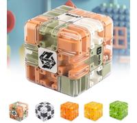Grand Labyrinthe 3D, Puzzle, Cube, Jouet Stimulant for Le Cerveau, Entraînement à La Conscience Spatiale for Soulager Le Stress Et Développer La Logique, Jeu éducatif(New)