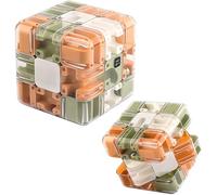 Grand Labyrinthe 3D Puzzle Maze Cube - Jouet de Teaser Cérébral Engageant pour Les Enfants Et Les Adolescents, Le Jeu Fidget À la Main pour Le Soulagement de L'anxiété, la Boîte de Puzzle du Défi