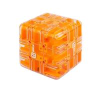 Grand Labyrinthe 3D Puzzle Maze Cube - Jouet Teaser cérébral engageant, Jeu de défi du Teaser Mind 3x3, Toys sensoriels à Haute difficulté pour soulagement de l'anxiété (A3)