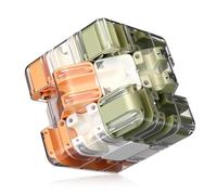 Grand Labyrinthe 3D Puzzle Maze Cube - Jouet Teaser cérébral engageant, Jeu de défi du Teaser Mind 3x3, Toys sensoriels à Haute difficulté pour soulagement de l'anxiété (A1)