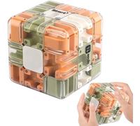 Grand Labyrinthe Maze Cube, Labyrinthe Jouet Puzzle, 3D Roller Ball Maze Cube, Toyage Formation Au Cerveau Conscience Spatiale Toys Sensoriels Éducatifs pour Et Adultes pour Adultes Adolescents