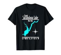 Grand lac Sacandaga moderne - New York T-Shirt