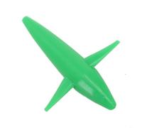 Grand leurre de gibier en forme d'oiseau avec trou pour gréer au large pour les chaînes de marguerites pour attirer le thon et le poisson billet (vert) 12,7 cm