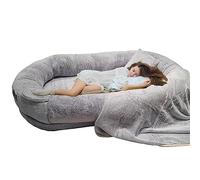 Grand lit moelleux pour chien - Imperméable et lavable en fausse fourrure pour chiens et adultes - Confort et douceur ultimes
