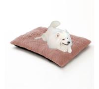 Grand lit pour chien avec fermeture éclair, tapis de cage pour chien, matelas rectangulaire antidérapant pour animal de compagnie, coussin chauffant pour Border Collie/Golden Retriever (100 x 70 x 10