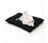 Grand lit pour chien avec fermeture éclair, tapis de cage pour chien, matelas rectangulaire antidérapant pour animal de compagnie, coussin chauffant pour border collie/Golden retriever (70 x 50 x 8 cm