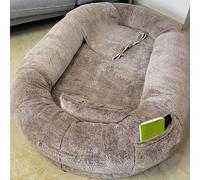 Grand lit pour Chien, très Grande Taille, lit pour Chien, imperméable, Lavable, pouf géant, lit pour Chien, Confort Ultime, Lavable F