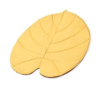 Grand lit réversible pour animal domestique - Tapis de couchage pour intérieur et voyage - Lavable - Motif feuilles