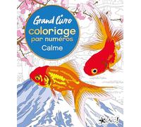 Grand livre coloriage par numéros - Calme