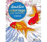 Grand livre coloriage par numéros - Calme - David Woodroffe - Bravo - broché - Document jeunesse
