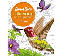 Grand livre coloriage par numéros - Nature
