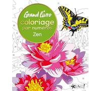 Grand livre coloriage par numéros - Zen