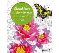 David Woodroffe – Grand livre coloriage par numéros: Zen – Livre-jeu – Broché
