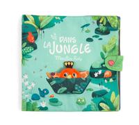 Grand livre tissu d'activités Dans la jungle MULTICOLORE Moulin Roty