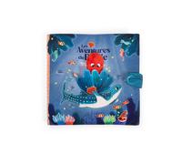 Grand livre tissu d'activités Les aventures de Paulie Moulin Roty