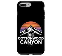 Grand Logo de Cottonwood Canyon, Utah, Coucher de Soleil sur la Montagne Wasatch Coque pour iPhone 7 Plus/8 Plus