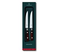 Grand Maître, set de couteaux à steak, 2pcs, 12cm, vagues, mod. Érable, G