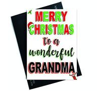 Grand-Maman Cartes de Noël Noël Cartes Joyeux Noël à une Superbe Grand-Maman Célébration Cartes Joyeux Noël Cartes Famille Cartes Grand-Maman PC577