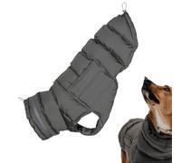 Grand manteau pour chiens résistant au vent et imperméable pour les saisons froides - Manteau confortable pour animaux de compagnie, promenades, plein air, automne