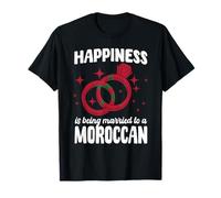 Grand Mariage marocain Disant Maroc épouse Mari T-Shirt