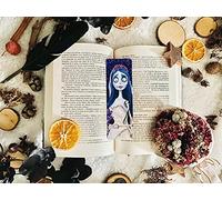 Grand marque-page personnalisable La Novia Cadáver Emily Tim Burton 17 x 5,5 cm avec papier photo de haute qualité plastifié lecteurs, bookworms, étudiants, papeterie motif