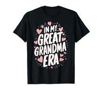 Grand-mère à l'époque de mon arrière-grand-mère, cœur de grand-mère T-Shirt