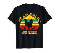 Grand-mère Amoureuse des Poulets Juste Une Grand-mère Qui Aime Les Poulets T-Shirt
