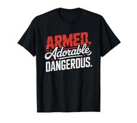 Grand-mère Armée 2e Amendement Droits Armes Fière T-Shirt