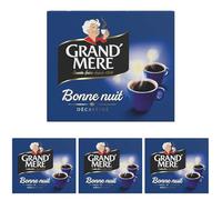 Grand Mère Café moulu Décaféiné Bonne Nuit (2x250g) (Lot de 4)
