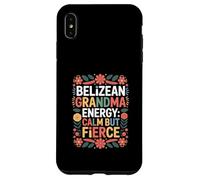 Grand-mère « Calme mais féroce » de Belizean Pride Coque pour iPhone XS Max